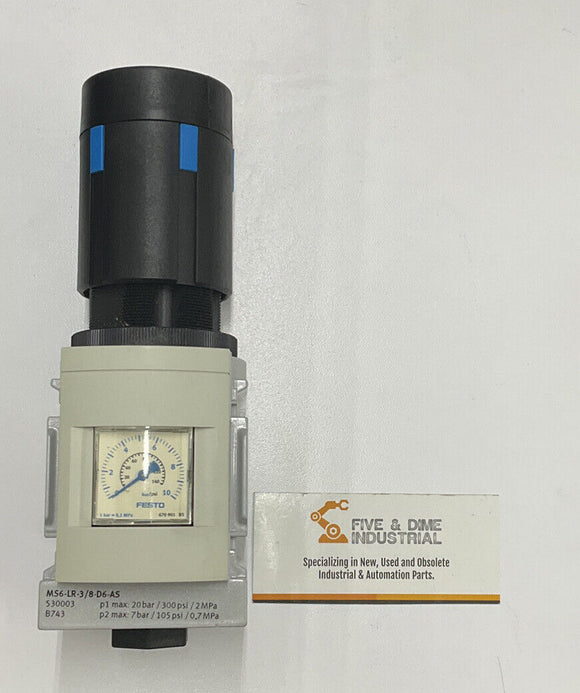 Festo MS6-LR-3/8-D6-AS Pressure Regulator 3/8 NPT