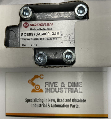 Norgren SXE9873A600013JB Solenoid Valve - 0