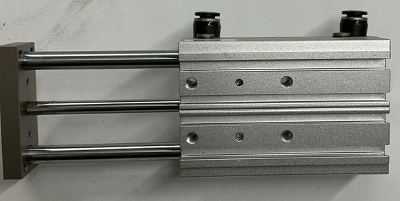 Airtac TCM12X60S Guided Air Cyclinder w/ Flow Valves