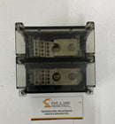 Ferraz Shawmut 66112 2-Pole Power Distribution Box w/ Cover 600V-6