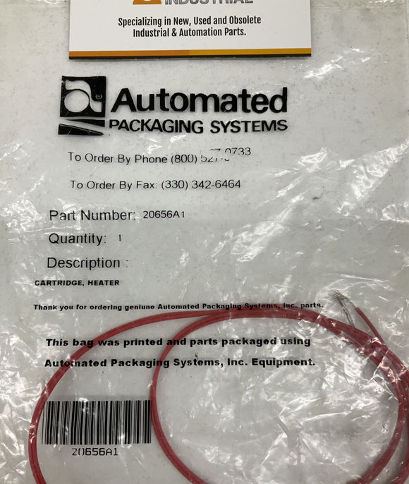 Automated Packaging System 20656A1 Heater Cartridge