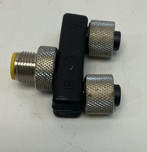 Lumberg Automation ASBS 2 M12-S2326 Sensor Splitter Y-Style