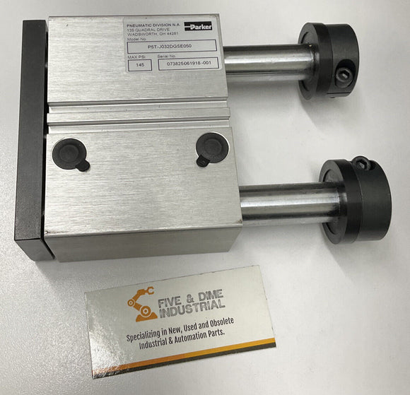 Parker P5T-J032DGSE050 Pneumatic Slide Cylinder 145 Psi