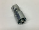 Parker 10743-8-8 Female Swivel 1/2"NPS x 1/2"ID Steel Crimp Fitting-5