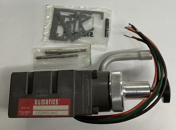 Numatics 152RS100C Pneumatic Valve w/ Gasket and Hardware