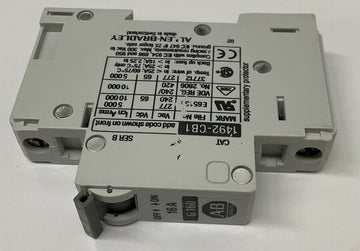 Allen Bradley 1492-CB1G160 Ser. B DIN Mount Circuit Breaker 16 Amp - 0
