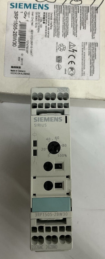 Siemens 3RP1505-2BW30 Solid State Timer Relay
