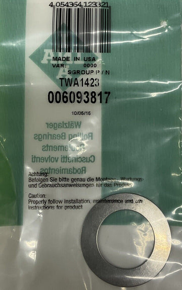 INA TWA1423 Needle Roller Thrust Washer Lot of 4 - 0