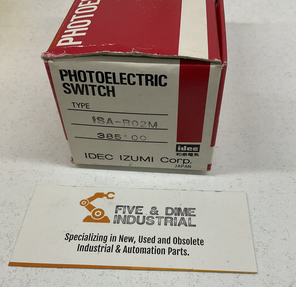 Idec Isa-R02M Photoelectric Sensor Switch ISAR02M