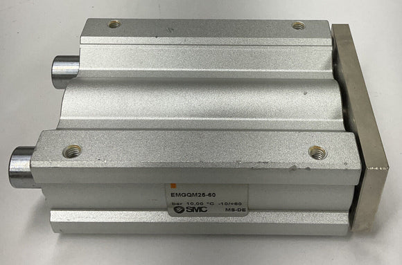 SMC EMGQM25-60 Dual Rod Guided Air Cylinder