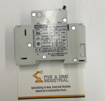 Allen Bradley 1492-CB1 H030 277V 3A - 0