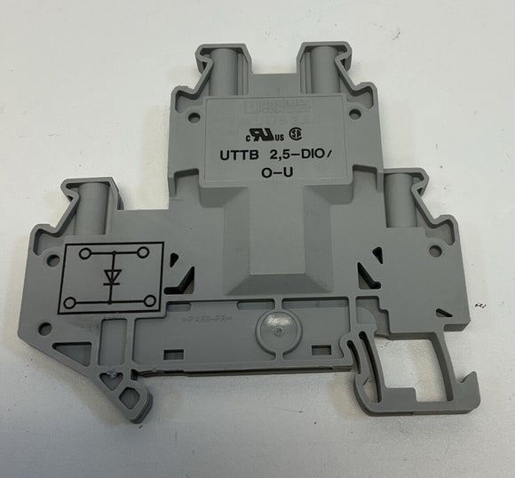 Phoenix Contact UTTB 2,5-DIO/O-U Terminal Block (Lot of 5)