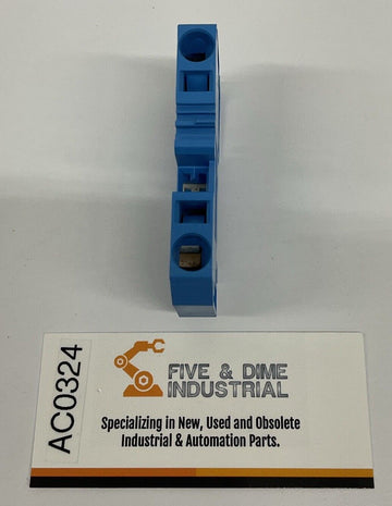 Wago 284-904 Terminal Block Blue Din Mount 600V