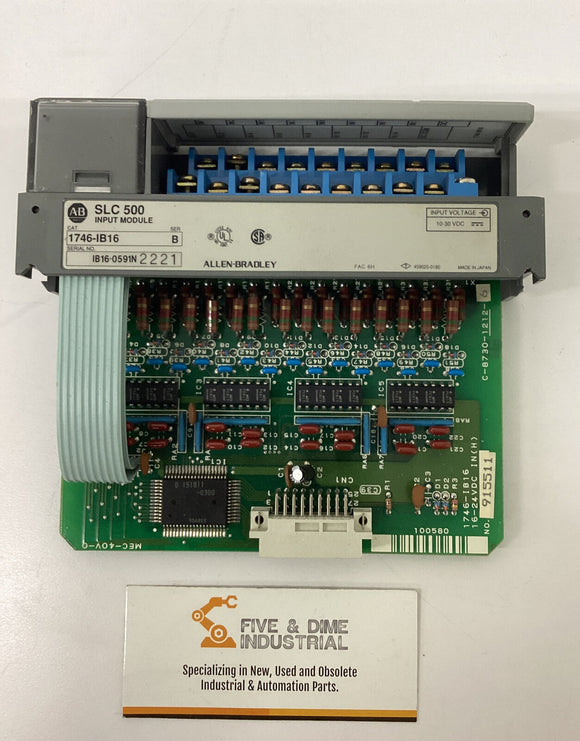Allen Bradley 1746-IB16 Ser. B Input Module