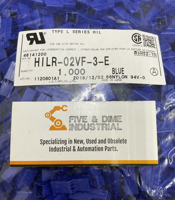 JST Hilr-O2VF-3-E Blue 2-Position Connector Housing (1000 pcs) - 0