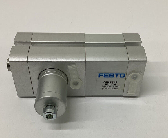 Festo ADN-20-15-KP-1-P-A / 548206 Air Cylinder 20mm Bore x 15mm Stroke