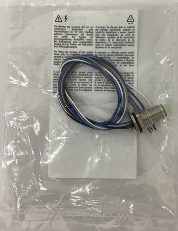 Murr 7000-13525-9720050 M12  5-Pole, Male Receptacle 0.5M - 0
