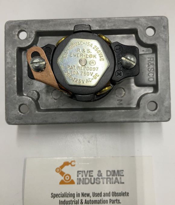 Russellstoll No.3744 Receptable Only 125-250V