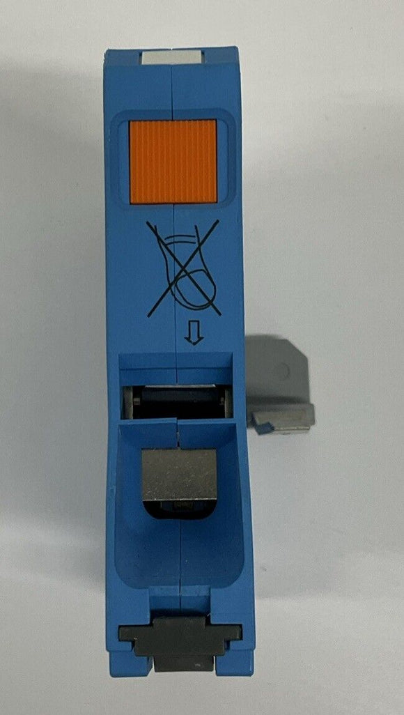 Wago 285 25 Through Terminal Blue 95mm DIN Mount