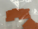 Wago 769-308 Orange Terminal Block End Lot of 25-3