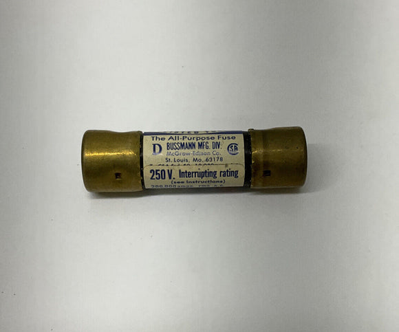 Bussmann Fusetron FRN15 Lot of (4) Dual Element 15A Fuses