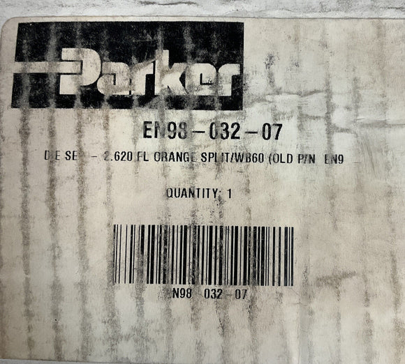 Parker EN98-032-07 2.620 Orange Split with B60 Die Set