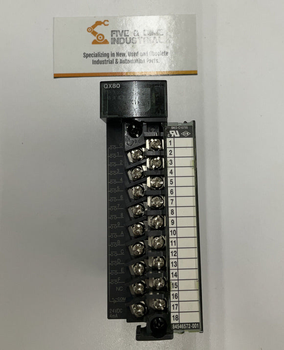 Mitsubishi QX80 Output Module 24 VDC 0.5A