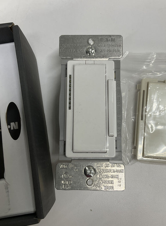 Eaton WFD30-C2-BX-LW Wi-Fi Smart Universal Dimmer White Almond Ivory