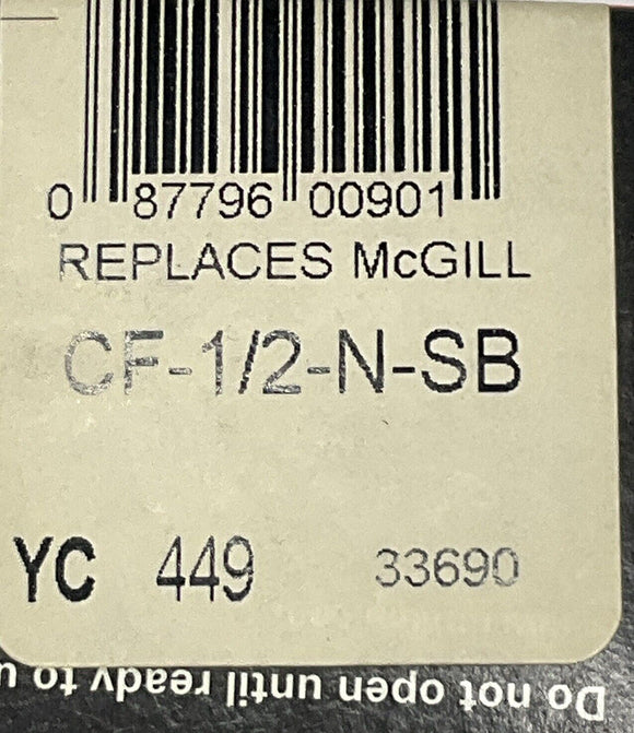 Timken Torrington CRSB-8 Cam Follower CF-1/2-N-SB