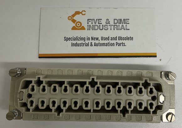 Lapp Epic  10.2043 /HBE24 Machine Crimp 24 Pin Connector
