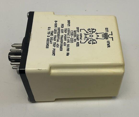 ECC CSR-220 AC Current Sensor General Relay 120VAC