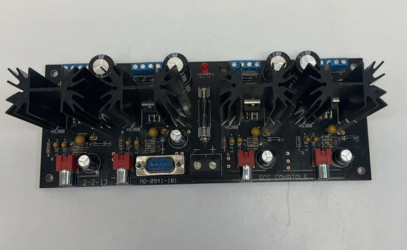 SCC STATIC CONTROLS CB-0941-101 4 Channel Amp Board