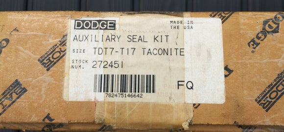 Dodge Baldor 272451 TDT7-T17 Taconite Auxiliary Seal Kit