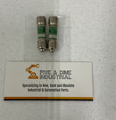 Bussmann CC-Tron Lot of (2)  FNQ-R-5  5 Amp Fuses 600 VAC-1