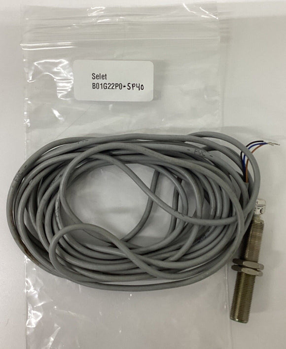 Selet B01G122P0-SP40 Pnp N/O Proximity Sensor