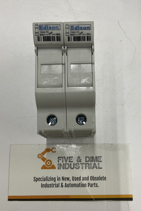 Eaton EHCC 2-Pole Fuse Holder Class CC 600V 30A 2-Pole