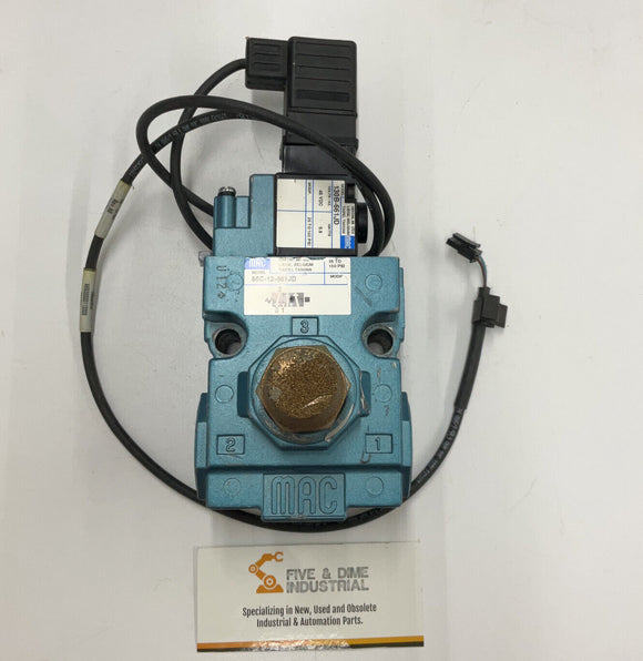 Mac 56C-12-661JD Proportional Valve 150 PSI with 130B-661JD 48VDC