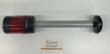 Allen Bradley 855E-B10GL4 Red Flashing Led Lamp w/ 10" Base 120 Vac