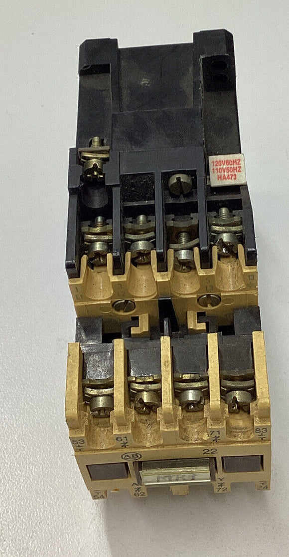 Allen-Bradley  100-A09ND3 Ser.B Contactor/195-FA22 Ser.A Aux Contact