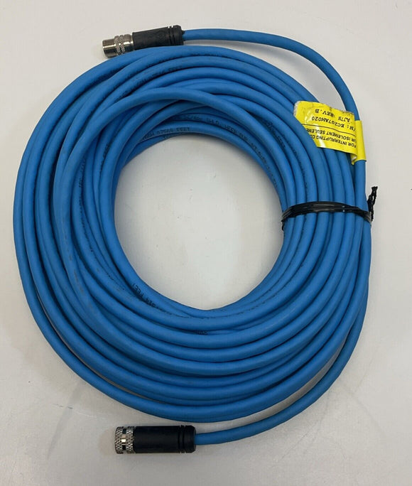 TPC WIRE Trex-Onies CAT7A Industrial 8-Pole Ethernet Cordset EC2G7AM020