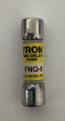 Bussmann Tron FNQ-8 Yellow Label Fuses 8-Amps Lot of 2-3