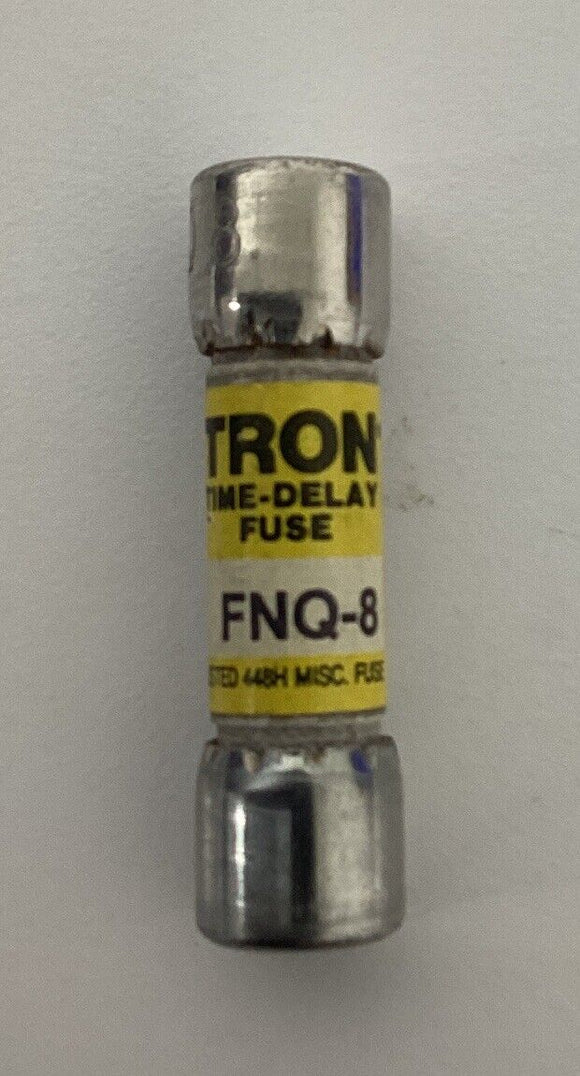 Bussmann Tron FNQ-8 Yellow Label Fuses 8-Amps Lot of 2