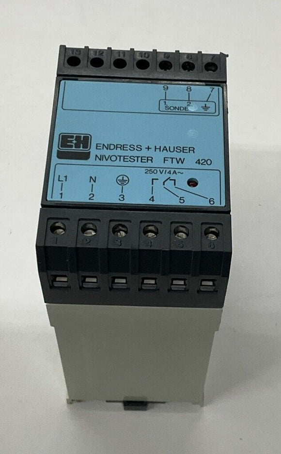 Endress & HTW420-R0J0A Transmitter Level Limitauser F
