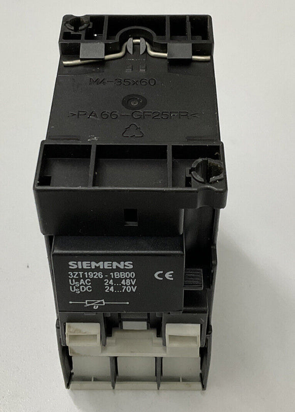 Siemens 3ZT1926-1BB00 Motor Started and Varistor 60947-4-1