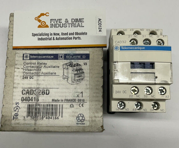 Schneider Electric Telemecanique CAD32BD 24 Vdc Control Relay