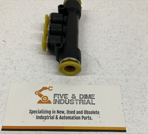 Clippard PQ-MU 1208 Push-Quick Female Connector. Lot of 7