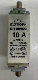 Eltropa NH-00/000 Fuse 10A 500V-2