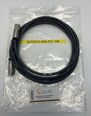 Bosch Rexroth 3 608 870 348 Servo Connector Cable 3608870348
