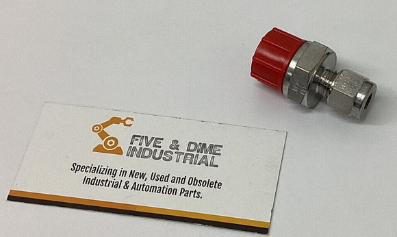 Parker M6MSC3/8R-316 Stainless 6MM to A-Lock Male Fitting