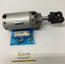 SMC CKGS-1B63-50Y Pneumatic Cylinder w/ Clevis-1